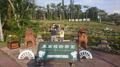 10日・東南植物楽園の光の散歩道！